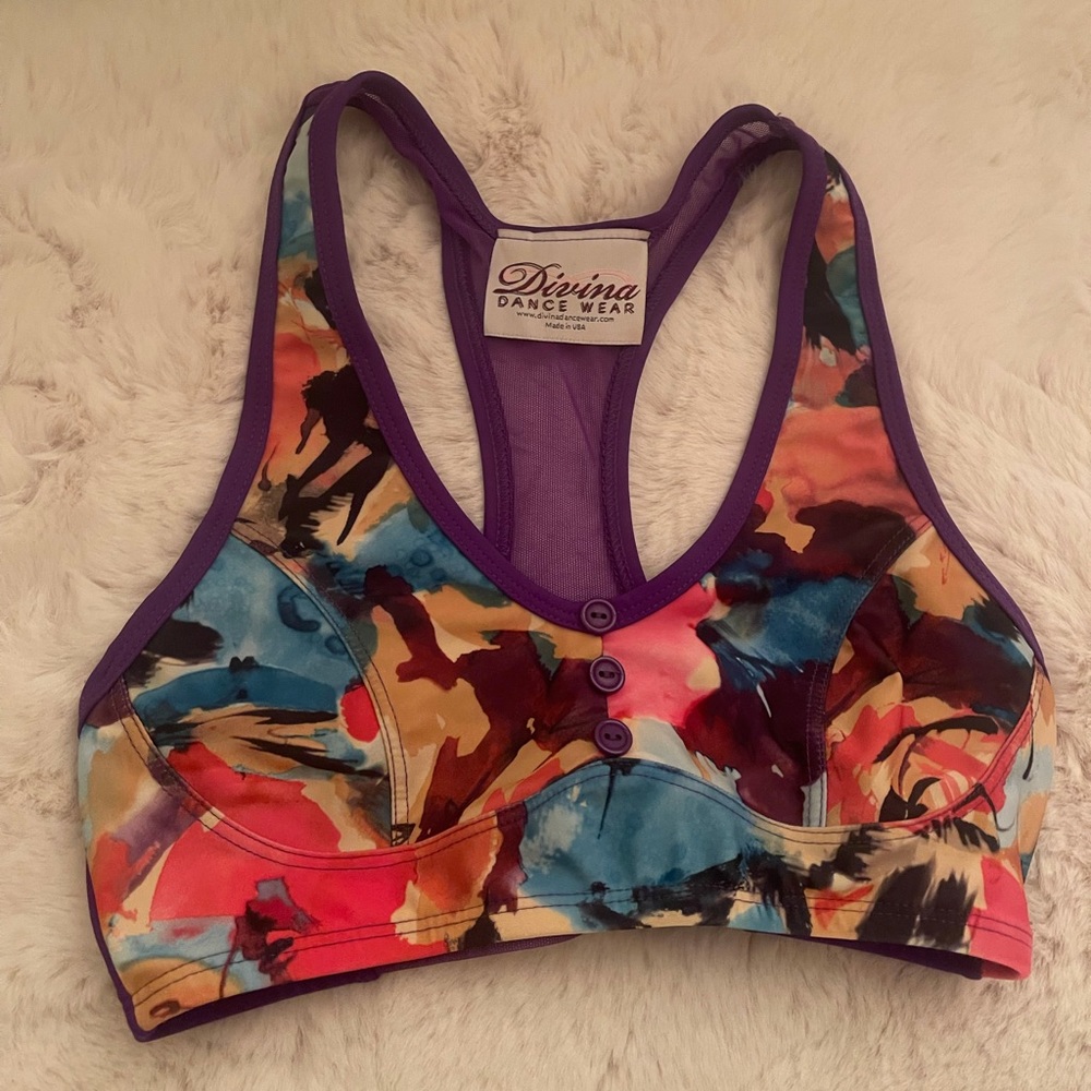 DIVINA DANCEWEAR BRA TOP